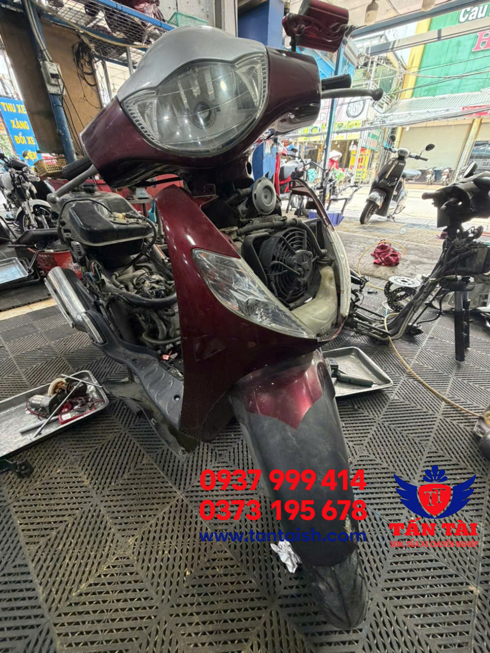 Dịch Vụ Lên Đời SH Full Áo Và 2 Đĩa Hàng 1:1