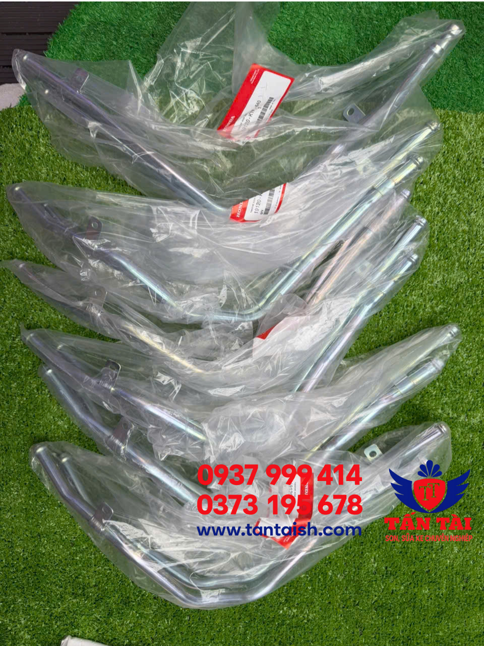 Cặp ống nước sắt SH Ý zin thái linh kiện Honda Ý