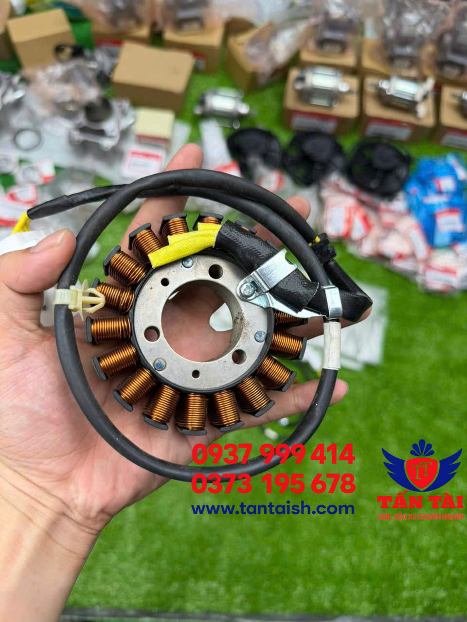 Mâm lửa (cuộn điện) xe Sh Ý/ Dylan/@/Ps Hàng Zin Mới Ý