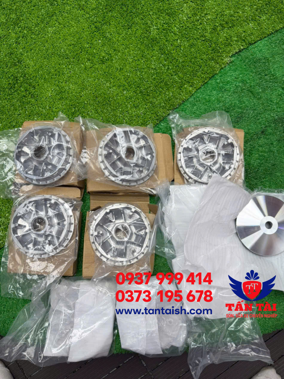 Nhôm nồi Chén bi Cánh quạt Honda SH Ý Dylan @ PS hàng thái ( bán lẻ từng cái ) giá tốt