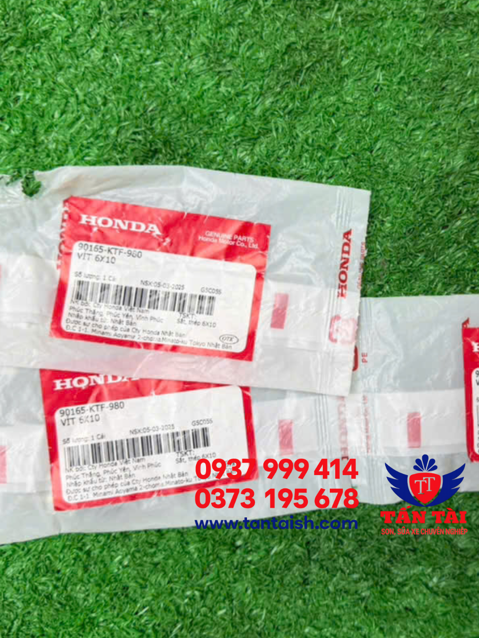Ốc, vít bắt mặt nạ xe SH Ý 2009-2012... zin Japan 90156-KTF-980 - Chuyên phụ tùng sh ý nhập khẩu