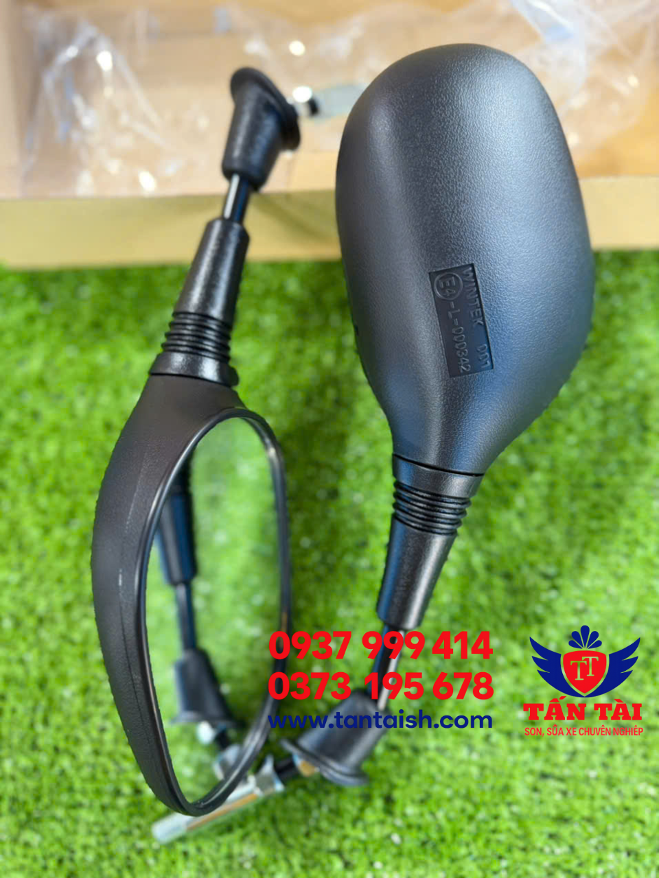 Cặp kính chiếu hậu hàng 1:1 gắn cho xe sh ý, @, ps, dylan