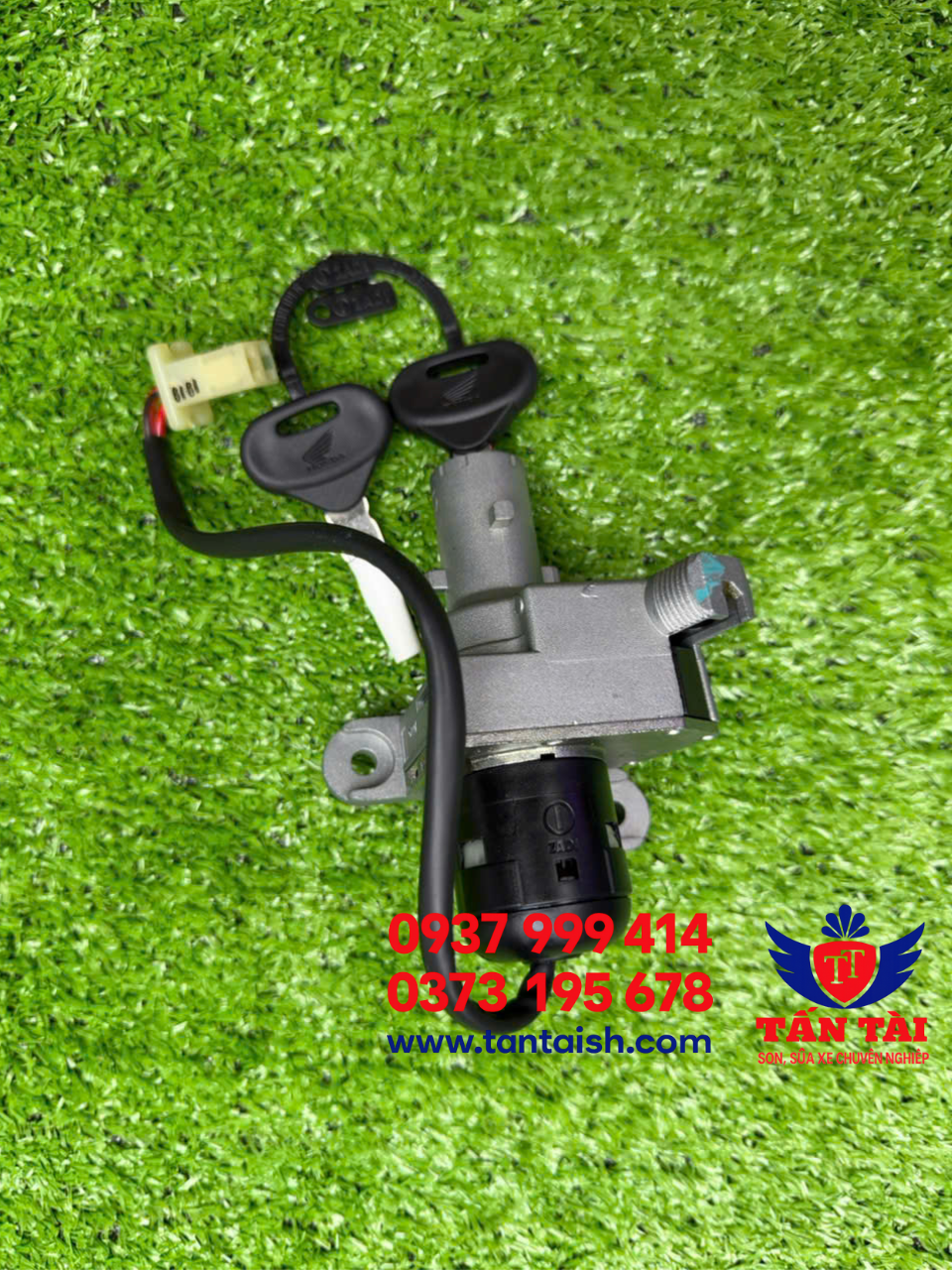Ổ khóa SH Ý 2010 zin mới (nhập khẩu) phụ tùng chính hãng, đảm bảo khớp tuyệt đối và độ bền cao